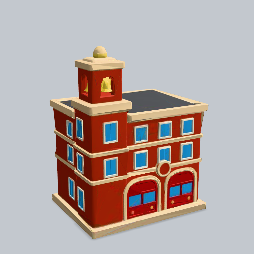 Fire station, Sharper inputs (1024px)