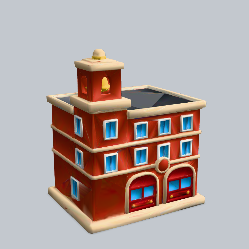 Fire station, Ultra (2k geometry)