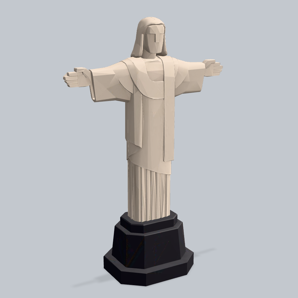 Christ the Redeemer, Meshy